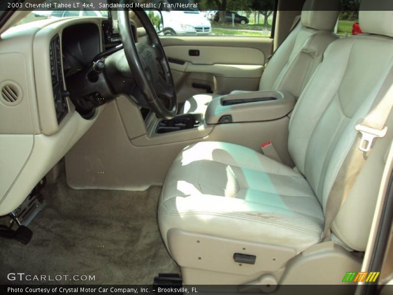 Sandalwood Metallic / Tan/Neutral 2003 Chevrolet Tahoe LT 4x4