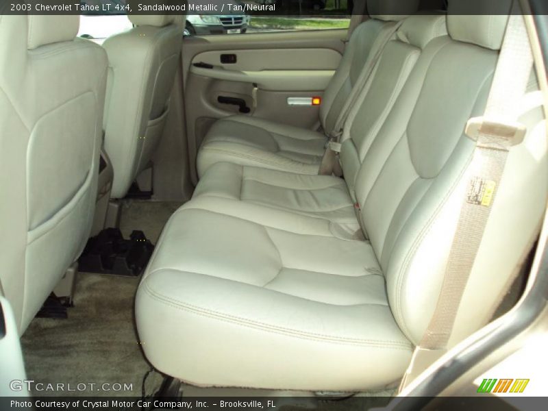 Sandalwood Metallic / Tan/Neutral 2003 Chevrolet Tahoe LT 4x4