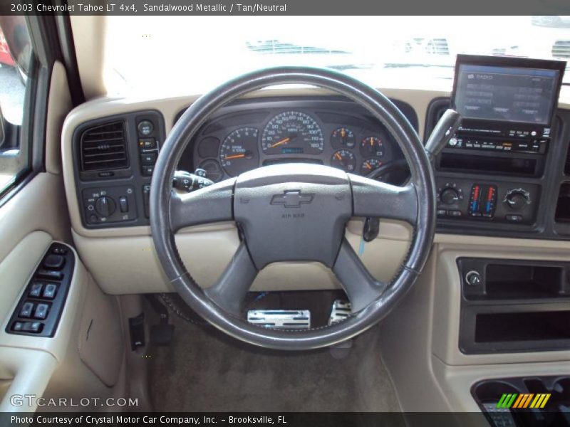 Sandalwood Metallic / Tan/Neutral 2003 Chevrolet Tahoe LT 4x4