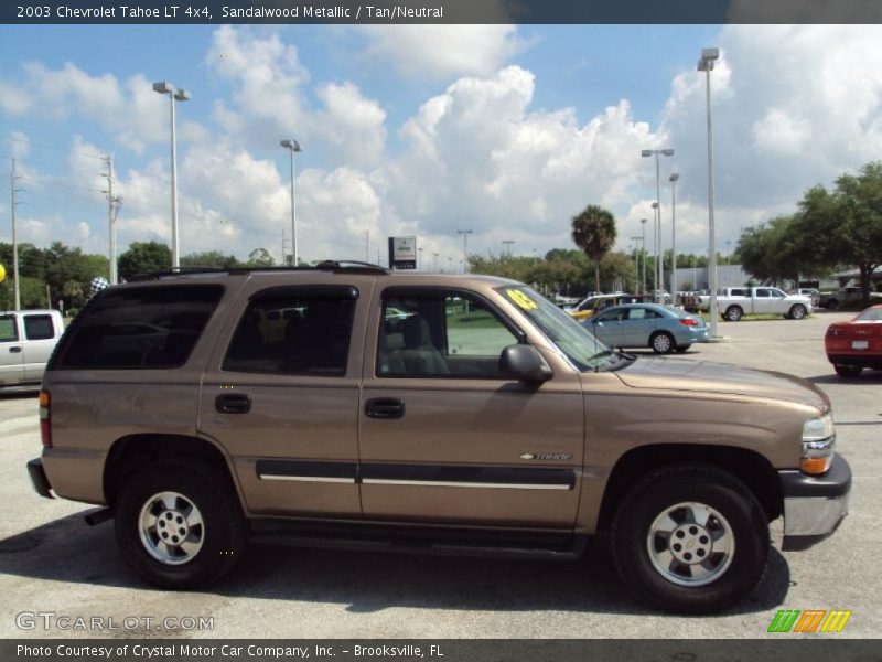 Sandalwood Metallic / Tan/Neutral 2003 Chevrolet Tahoe LT 4x4