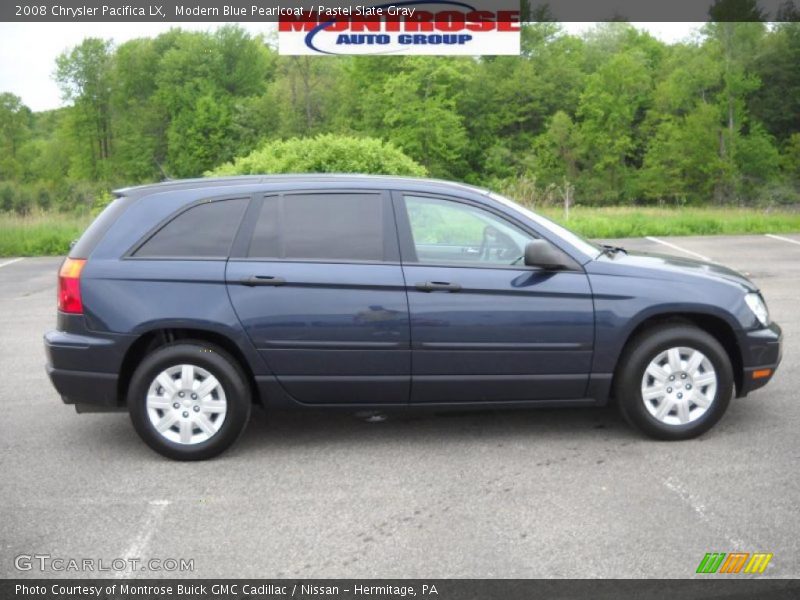 Modern Blue Pearlcoat / Pastel Slate Gray 2008 Chrysler Pacifica LX