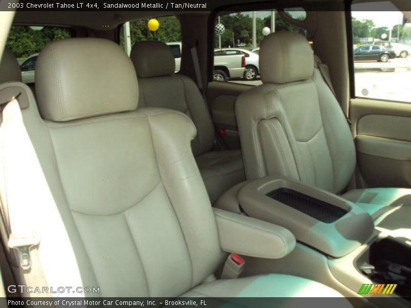 Sandalwood Metallic / Tan/Neutral 2003 Chevrolet Tahoe LT 4x4