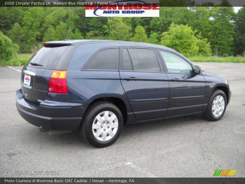 Modern Blue Pearlcoat / Pastel Slate Gray 2008 Chrysler Pacifica LX