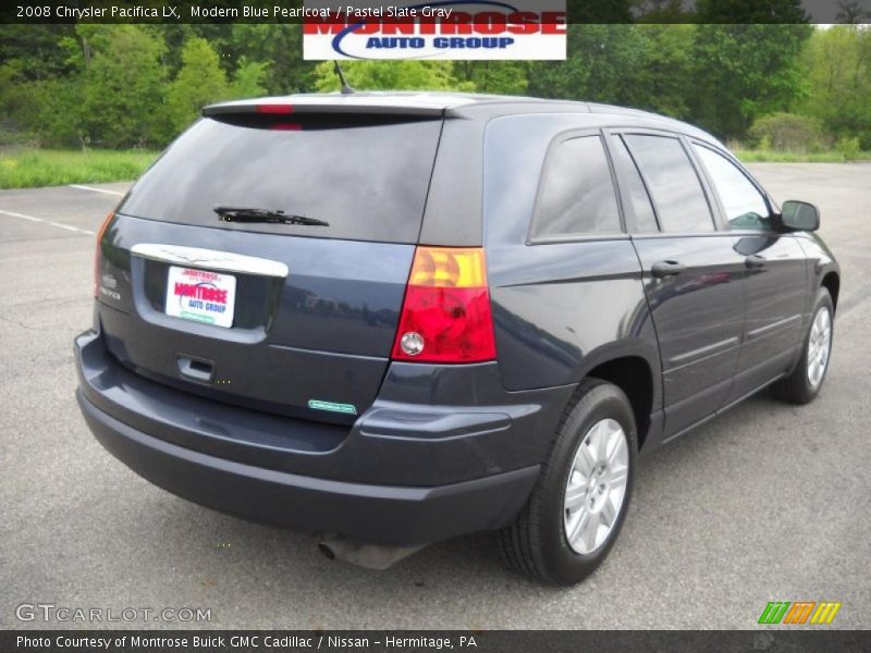 Modern Blue Pearlcoat / Pastel Slate Gray 2008 Chrysler Pacifica LX