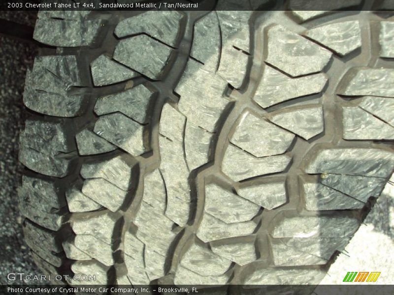 Sandalwood Metallic / Tan/Neutral 2003 Chevrolet Tahoe LT 4x4