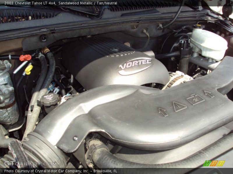 Sandalwood Metallic / Tan/Neutral 2003 Chevrolet Tahoe LT 4x4