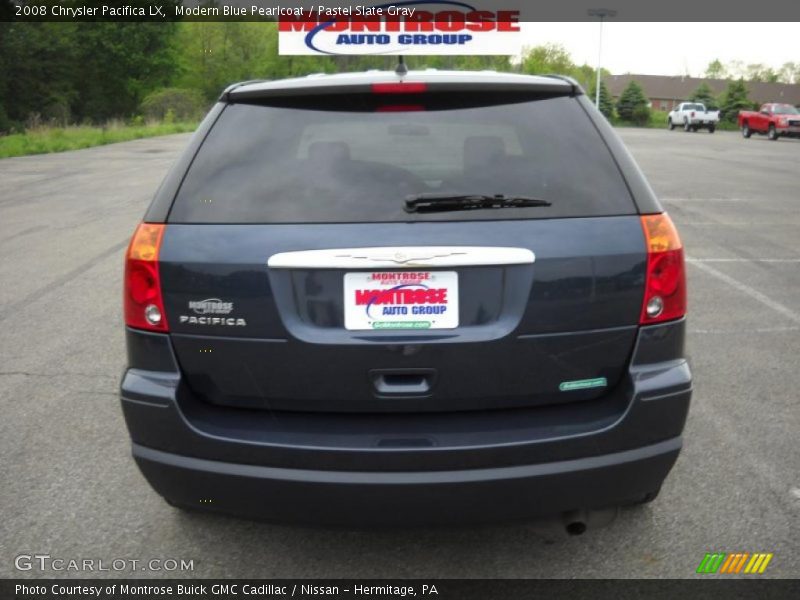 Modern Blue Pearlcoat / Pastel Slate Gray 2008 Chrysler Pacifica LX