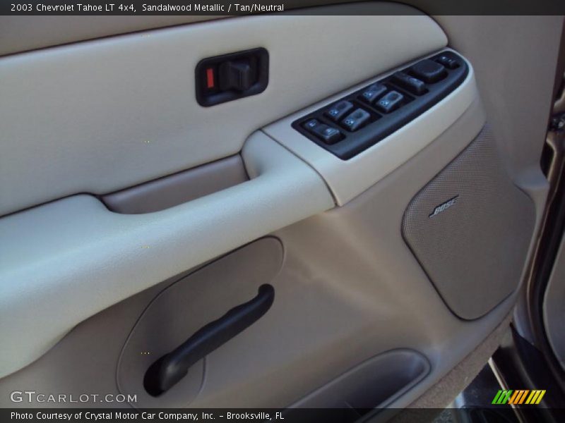 Sandalwood Metallic / Tan/Neutral 2003 Chevrolet Tahoe LT 4x4