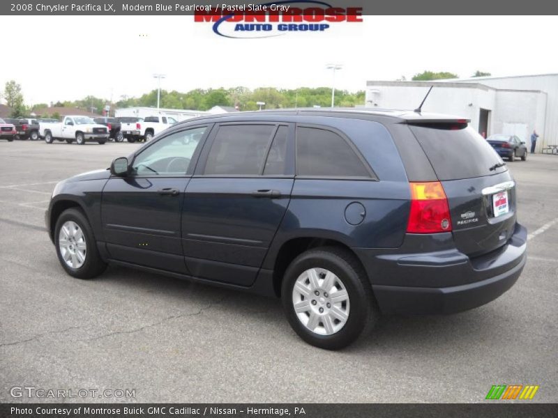 Modern Blue Pearlcoat / Pastel Slate Gray 2008 Chrysler Pacifica LX