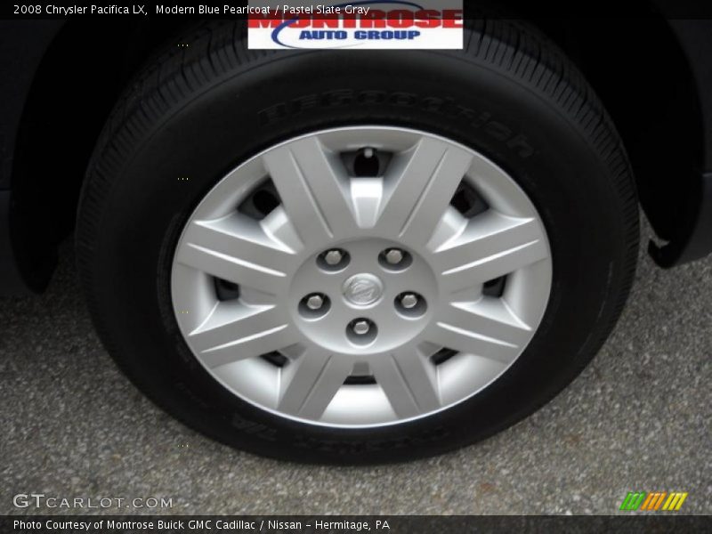 Modern Blue Pearlcoat / Pastel Slate Gray 2008 Chrysler Pacifica LX