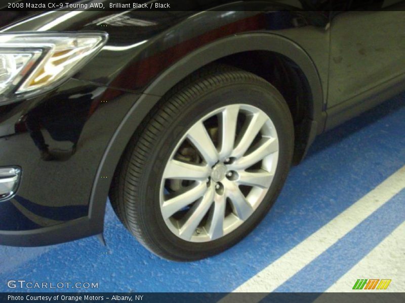Brilliant Black / Black 2008 Mazda CX-9 Touring AWD