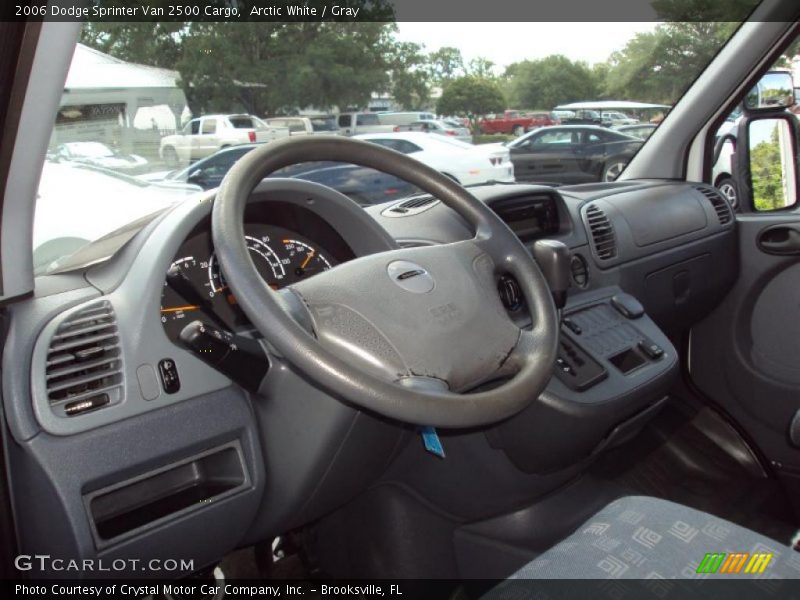 Arctic White / Gray 2006 Dodge Sprinter Van 2500 Cargo