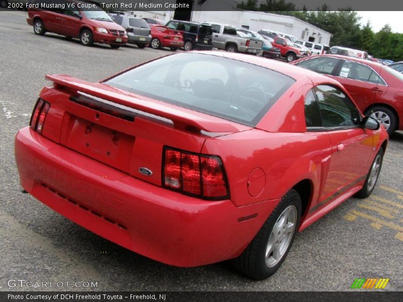 Torch Red / Medium Graphite 2002 Ford Mustang V6 Coupe