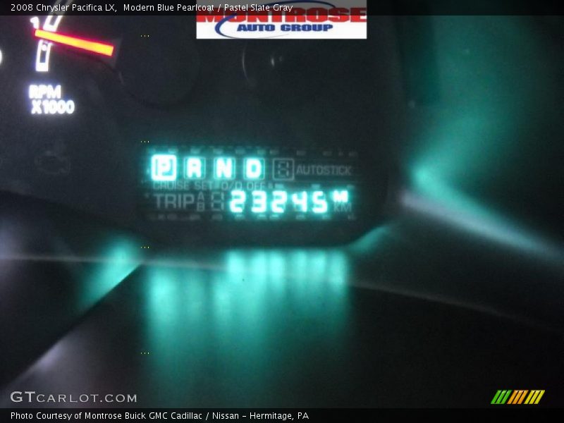 Modern Blue Pearlcoat / Pastel Slate Gray 2008 Chrysler Pacifica LX