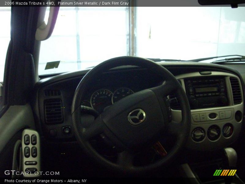 Platinum Silver Metallic / Dark Flint Gray 2006 Mazda Tribute s 4WD