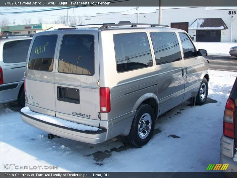 Light Pewter Metallic / Pewter 2002 Chevrolet Astro LT AWD