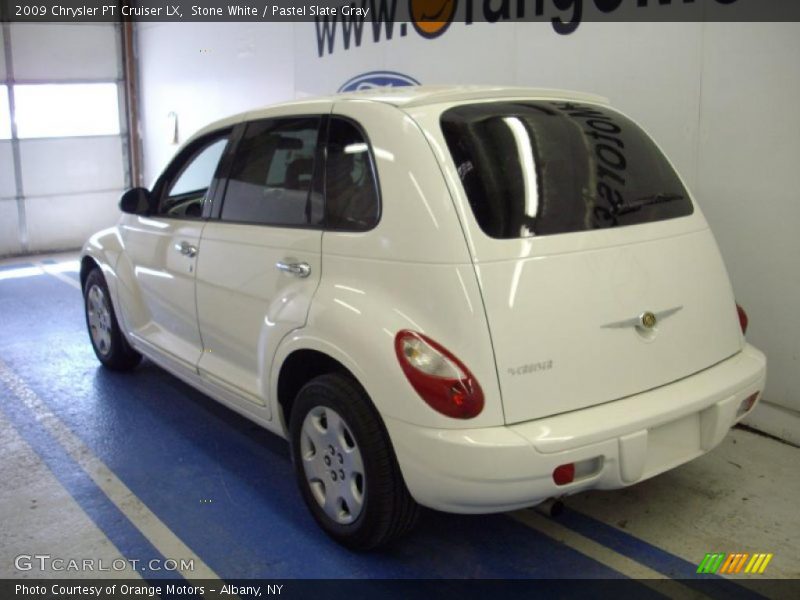 Stone White / Pastel Slate Gray 2009 Chrysler PT Cruiser LX