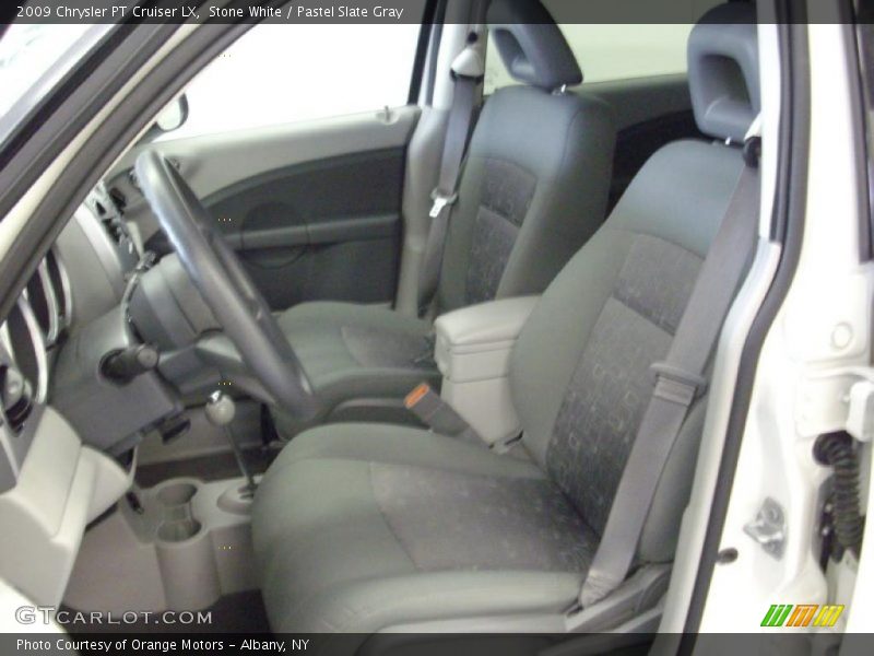 Stone White / Pastel Slate Gray 2009 Chrysler PT Cruiser LX