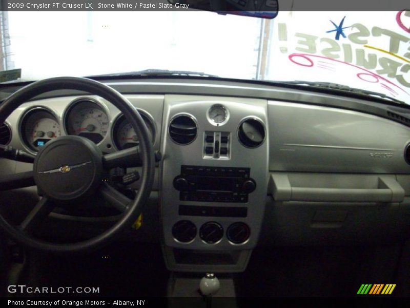 Stone White / Pastel Slate Gray 2009 Chrysler PT Cruiser LX