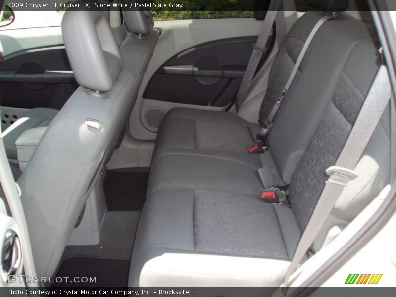 Stone White / Pastel Slate Gray 2009 Chrysler PT Cruiser LX