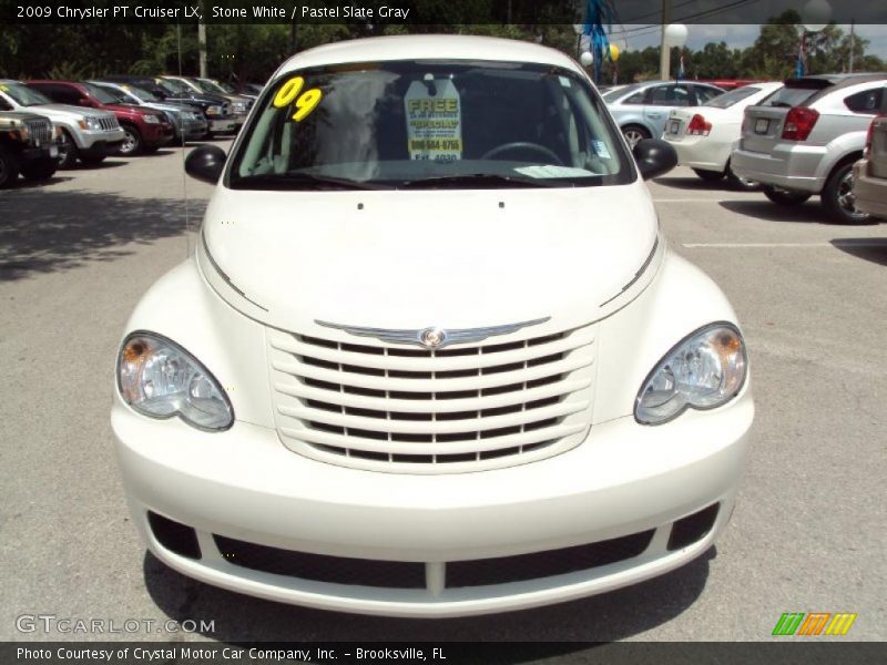 Stone White / Pastel Slate Gray 2009 Chrysler PT Cruiser LX