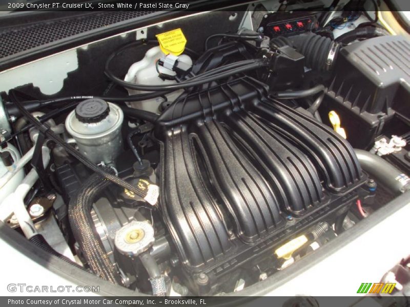 Stone White / Pastel Slate Gray 2009 Chrysler PT Cruiser LX