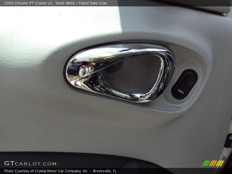 Stone White / Pastel Slate Gray 2009 Chrysler PT Cruiser LX