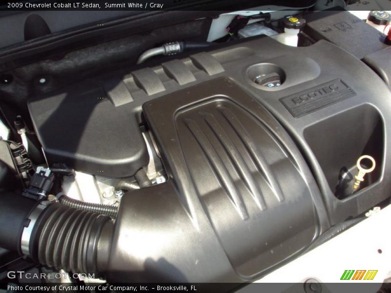 Summit White / Gray 2009 Chevrolet Cobalt LT Sedan