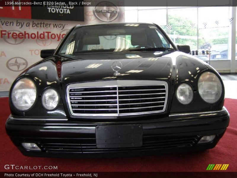Black / Beige 1996 Mercedes-Benz E 320 Sedan