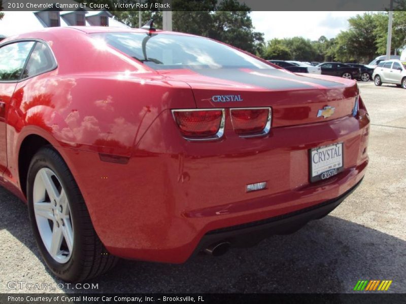 Victory Red / Black 2010 Chevrolet Camaro LT Coupe