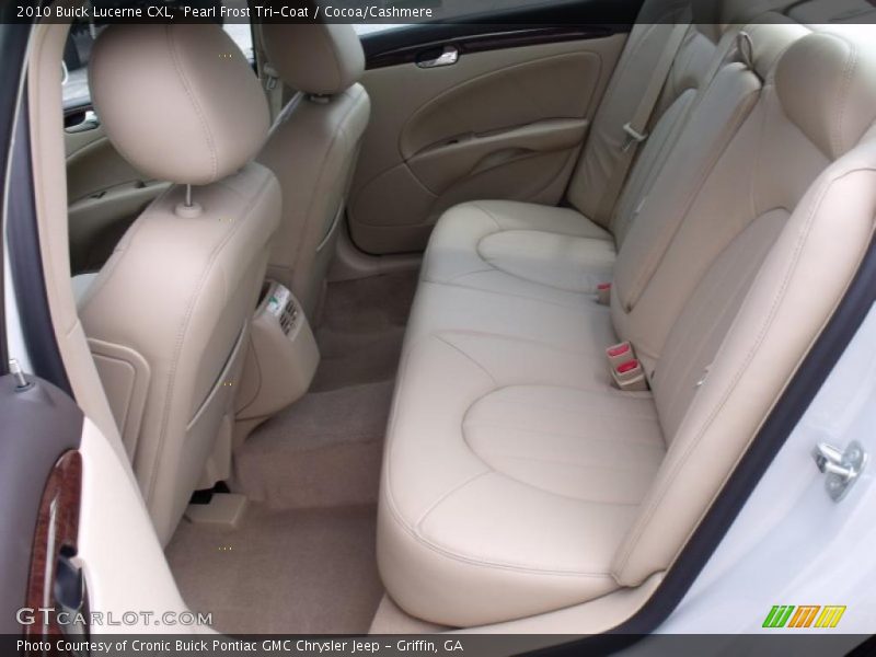 Pearl Frost Tri-Coat / Cocoa/Cashmere 2010 Buick Lucerne CXL