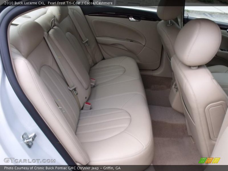 Pearl Frost Tri-Coat / Cocoa/Cashmere 2010 Buick Lucerne CXL