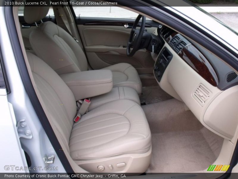 Pearl Frost Tri-Coat / Cocoa/Cashmere 2010 Buick Lucerne CXL