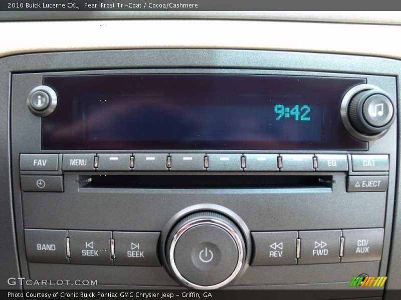Pearl Frost Tri-Coat / Cocoa/Cashmere 2010 Buick Lucerne CXL
