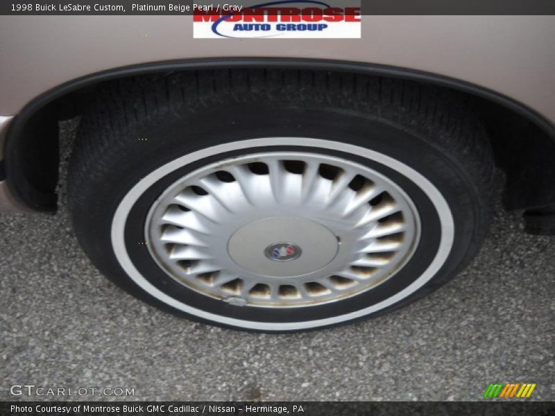 Platinum Beige Pearl / Gray 1998 Buick LeSabre Custom