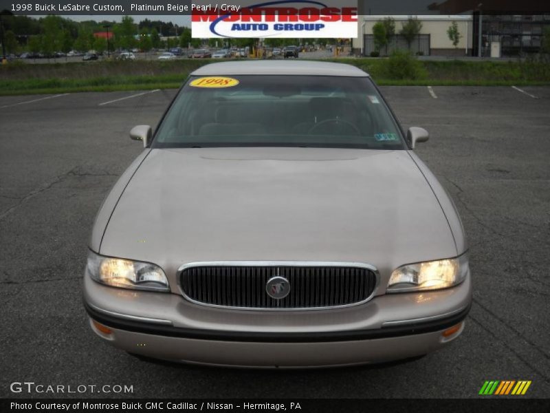 Platinum Beige Pearl / Gray 1998 Buick LeSabre Custom