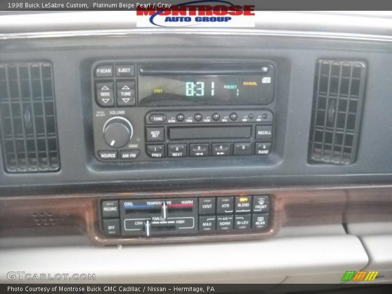 Platinum Beige Pearl / Gray 1998 Buick LeSabre Custom