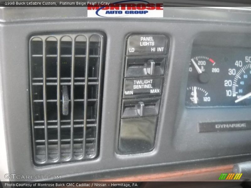 Platinum Beige Pearl / Gray 1998 Buick LeSabre Custom