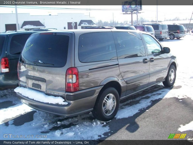 Bronzemist Metallic / Neutral 2003 Chevrolet Venture