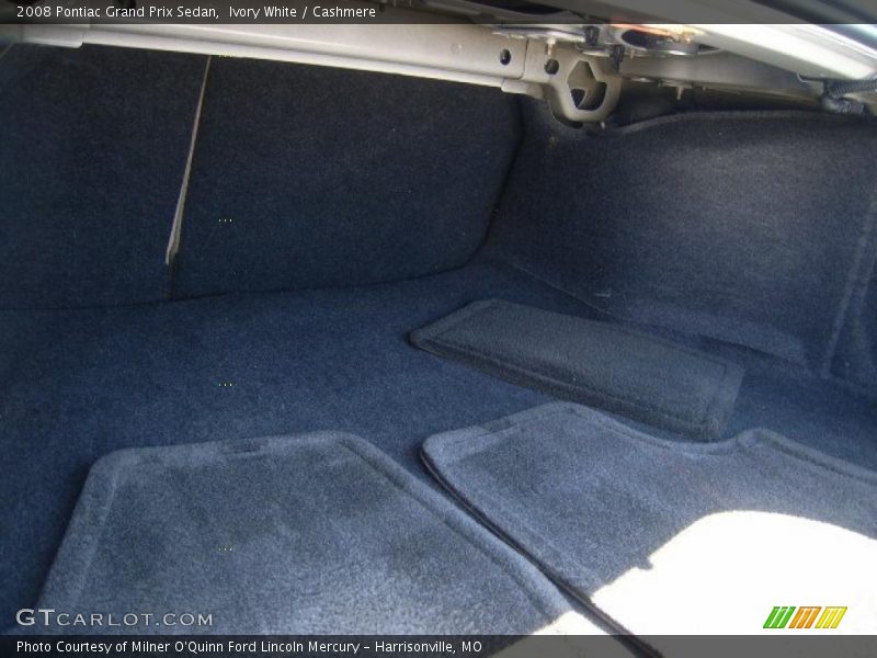 Ivory White / Cashmere 2008 Pontiac Grand Prix Sedan