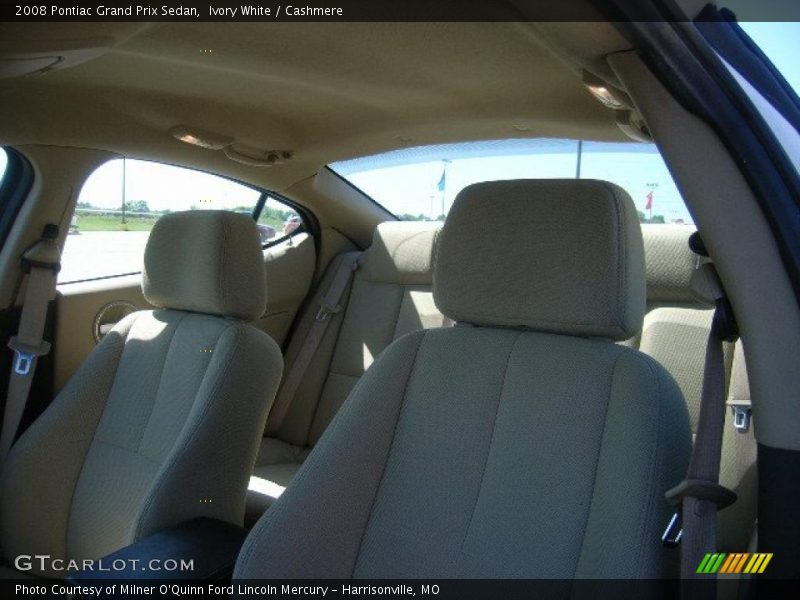 Ivory White / Cashmere 2008 Pontiac Grand Prix Sedan