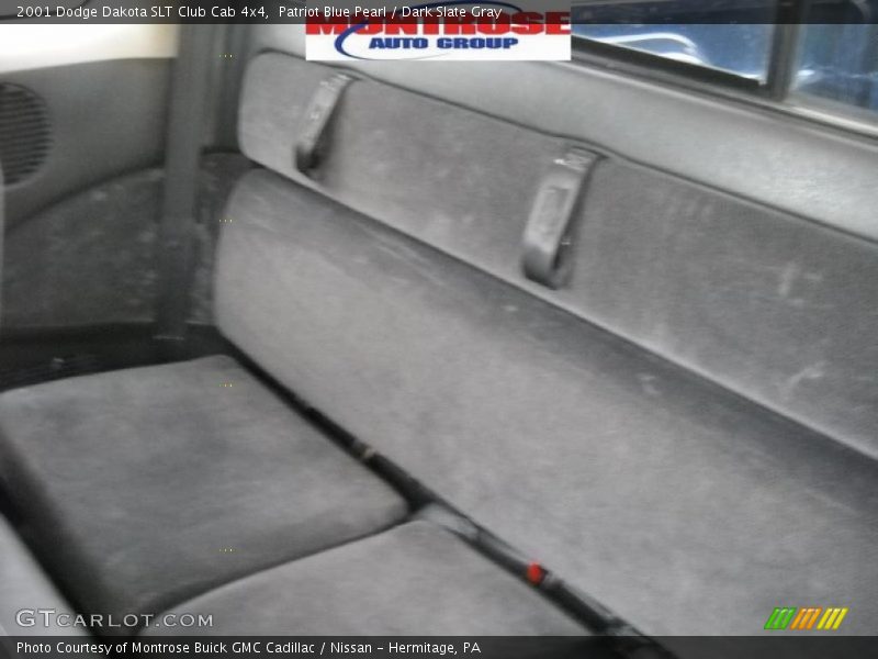 Patriot Blue Pearl / Dark Slate Gray 2001 Dodge Dakota SLT Club Cab 4x4