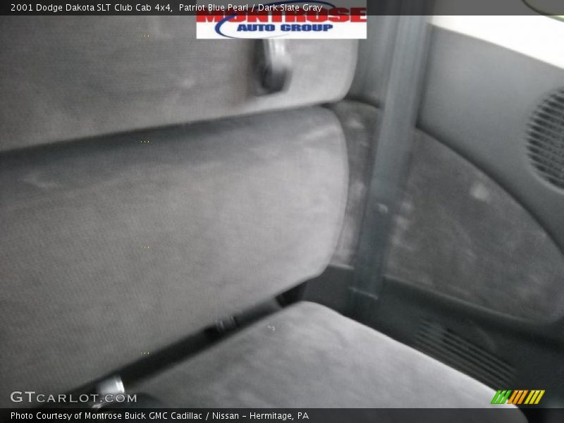 Patriot Blue Pearl / Dark Slate Gray 2001 Dodge Dakota SLT Club Cab 4x4