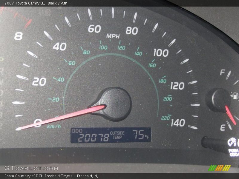 Black / Ash 2007 Toyota Camry LE