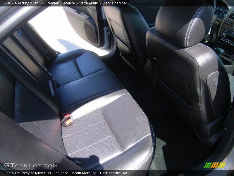 Satellite Silver Metallic / Dark Charcoal 2007 Mercury Milan V6 Premier