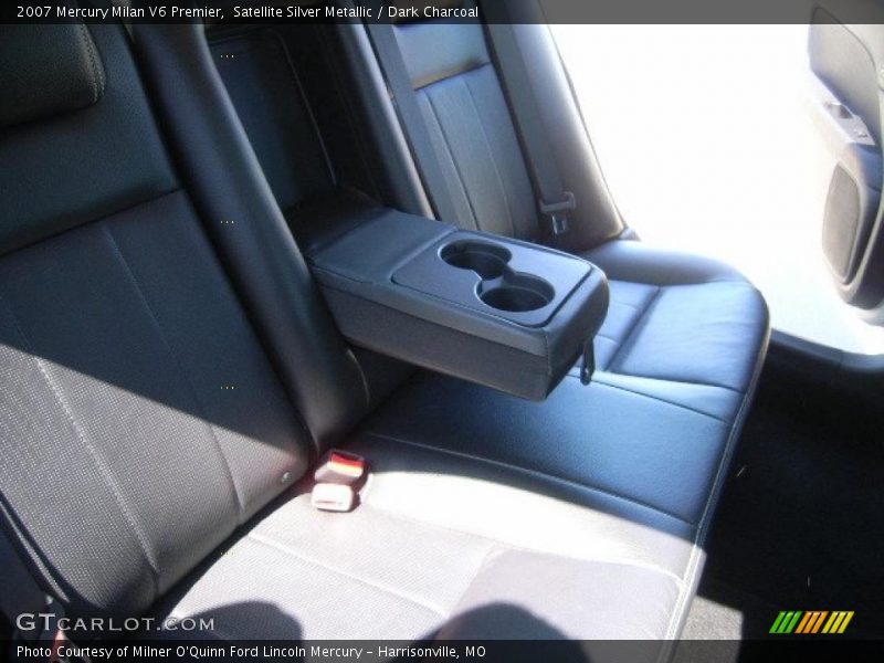 Satellite Silver Metallic / Dark Charcoal 2007 Mercury Milan V6 Premier