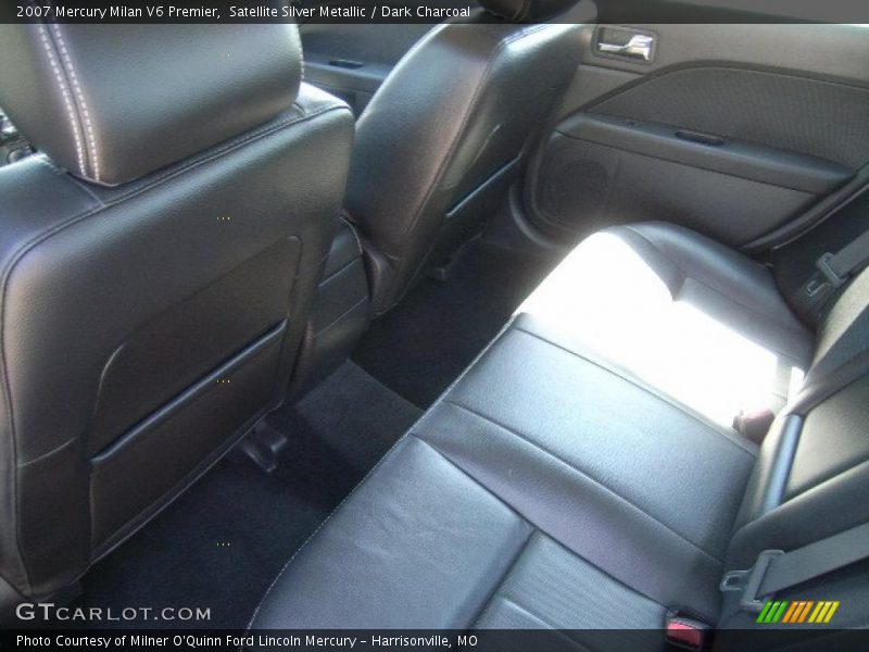 Satellite Silver Metallic / Dark Charcoal 2007 Mercury Milan V6 Premier
