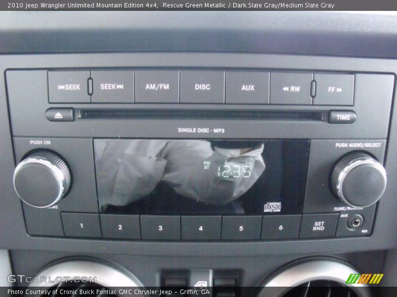 Rescue Green Metallic / Dark Slate Gray/Medium Slate Gray 2010 Jeep Wrangler Unlimited Mountain Edition 4x4