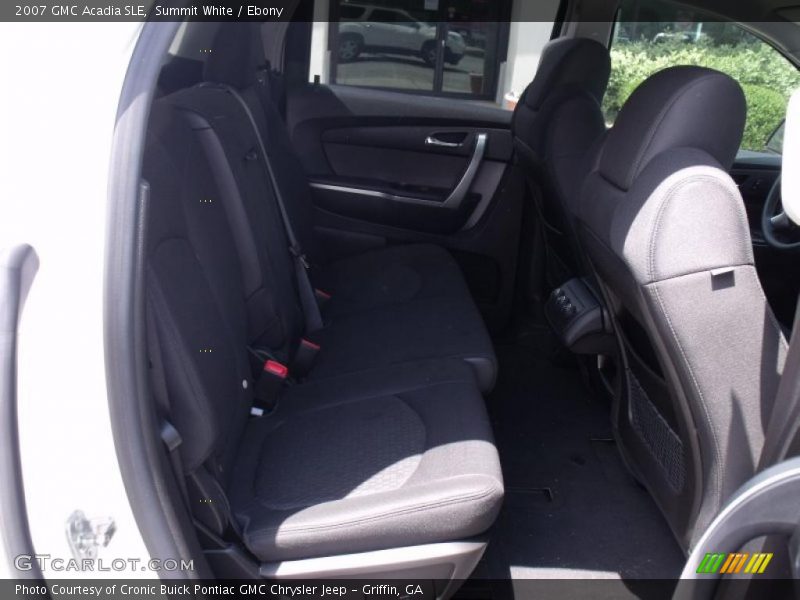 Summit White / Ebony 2007 GMC Acadia SLE