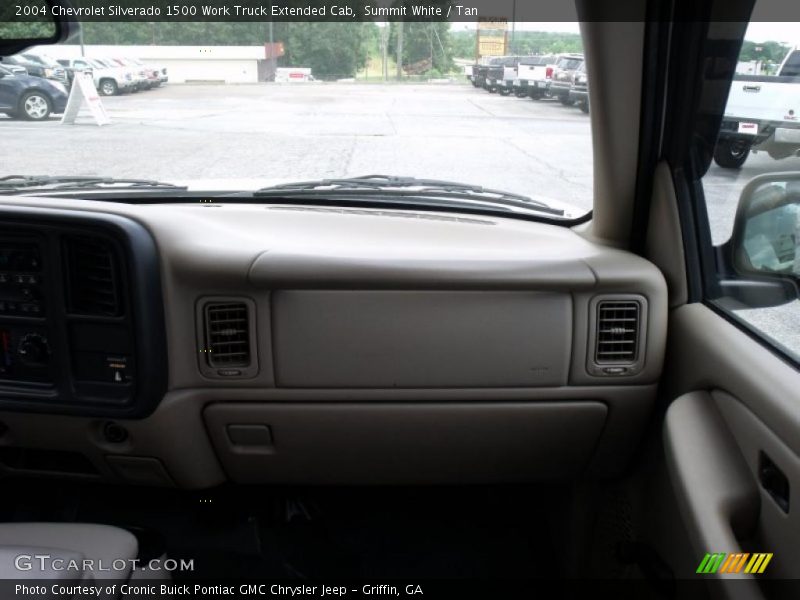 Summit White / Tan 2004 Chevrolet Silverado 1500 Work Truck Extended Cab